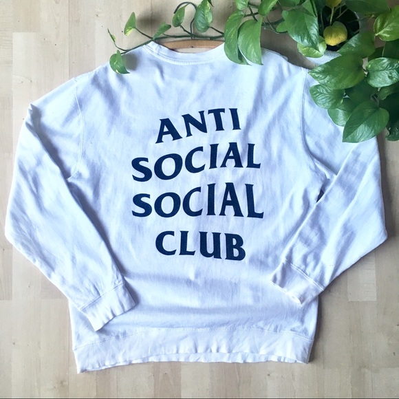 ANTI SOCIAL SOCIAL CLUB Crew Neck Sweatshirt XL - Picture 2 of 8